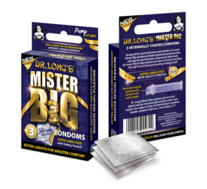 Dr Long's Enlarged Condoms 3?s