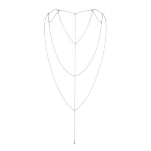 Bijoux Indiscrets - Magnifique Back & Cleavage Chain Silver
