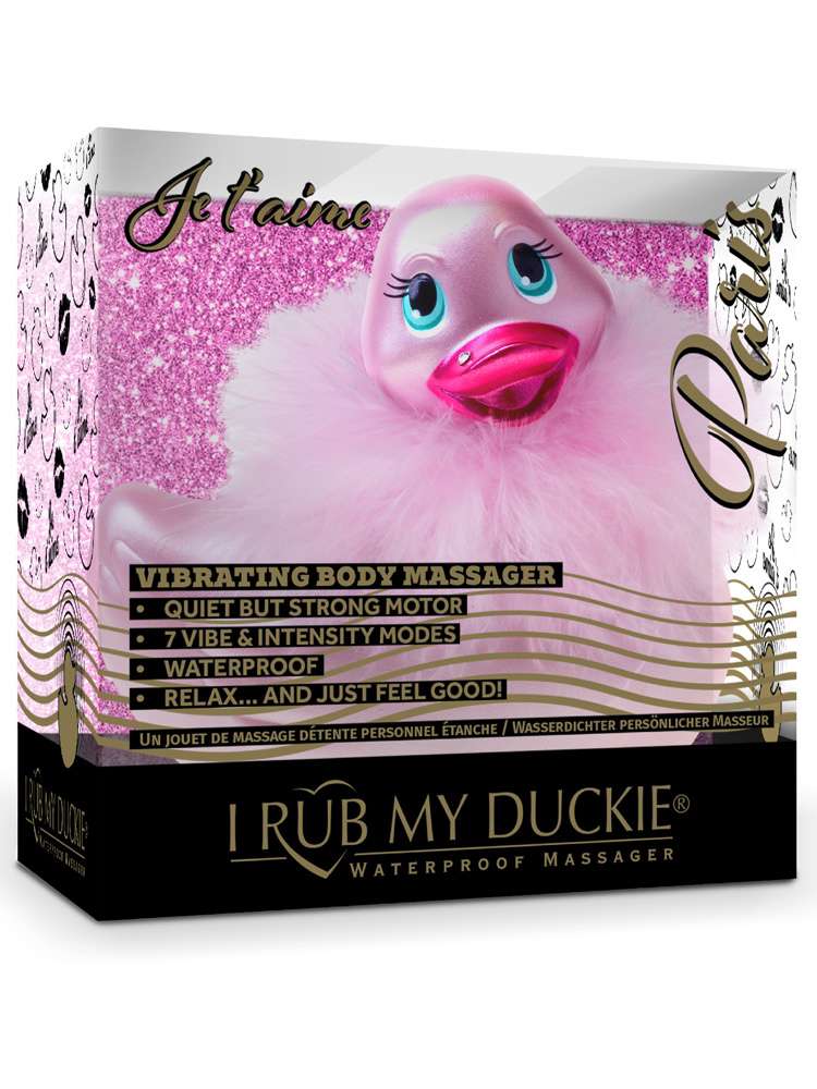 I Rub My Duckie Paris Rose | Bath or Shower Vibrator - Image 2