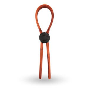 Velv'Or - Rooster Ragnar Lasso Design Cock Ring Metallic Red