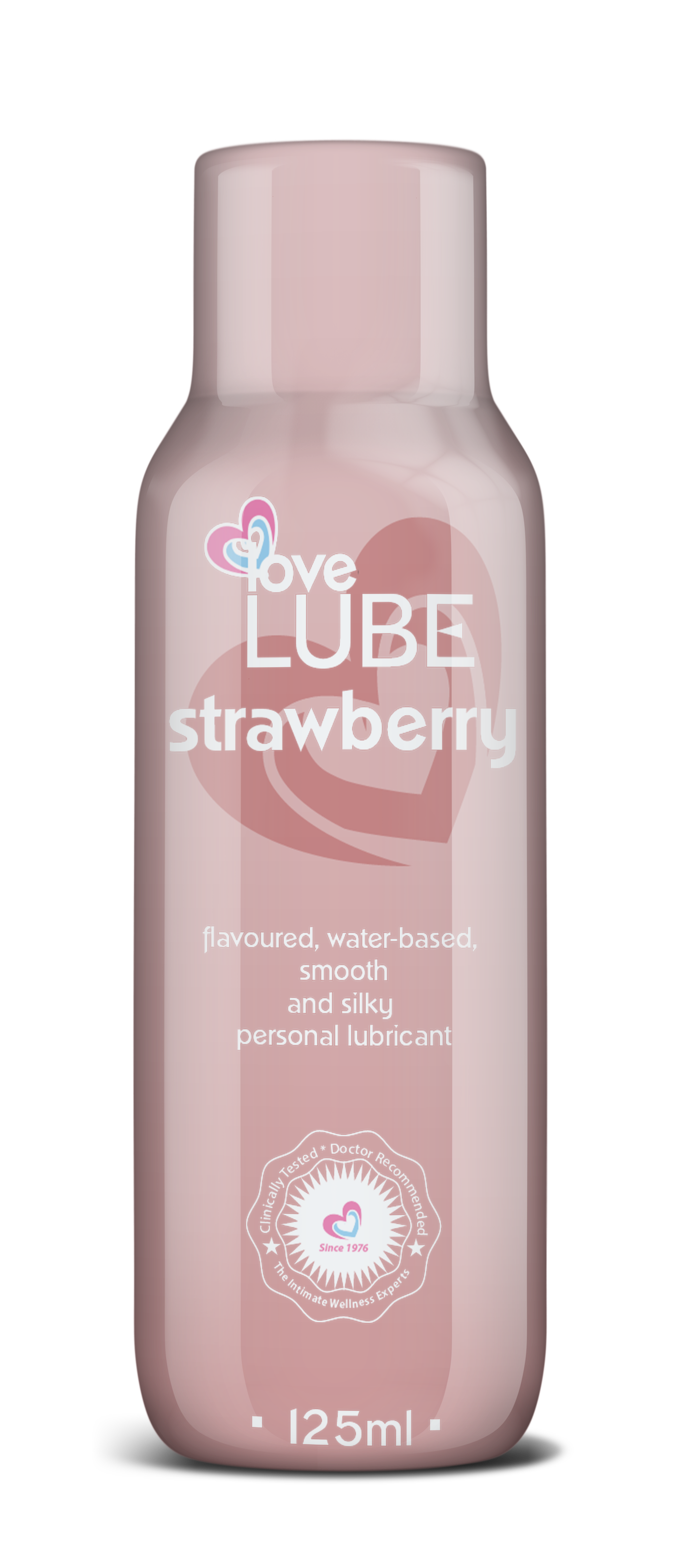 Love Lube Water-Based Strawberry Lubricant 125ml