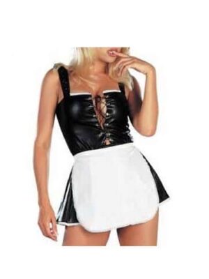 LATEX MAID'S DRESS