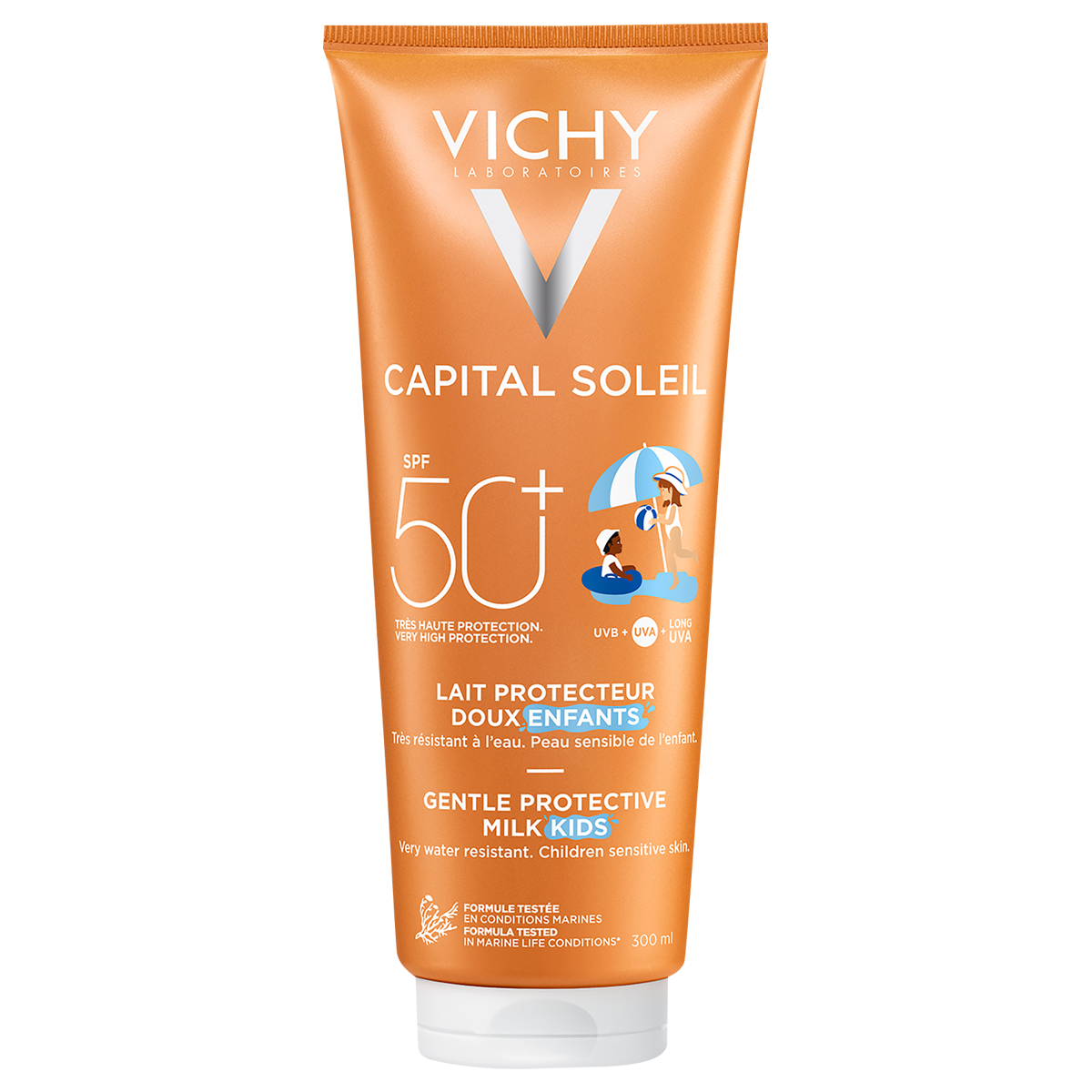 Vichy Capital Soleil Kids Milk Spf50 300ml
